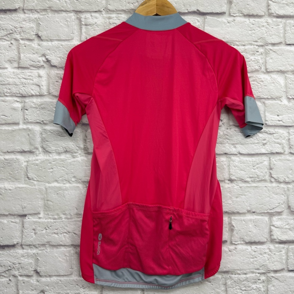 SUGOi RS Century Zap Short-Sleeve Cycling Jersey - Women's Pink/Gray Size Small - Picture 8 of 13